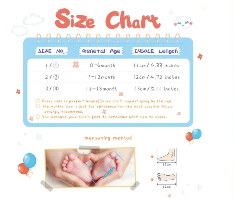 Baby Christening Shoes (0–18M) – PU Leather Moccasins for Boys & Girls