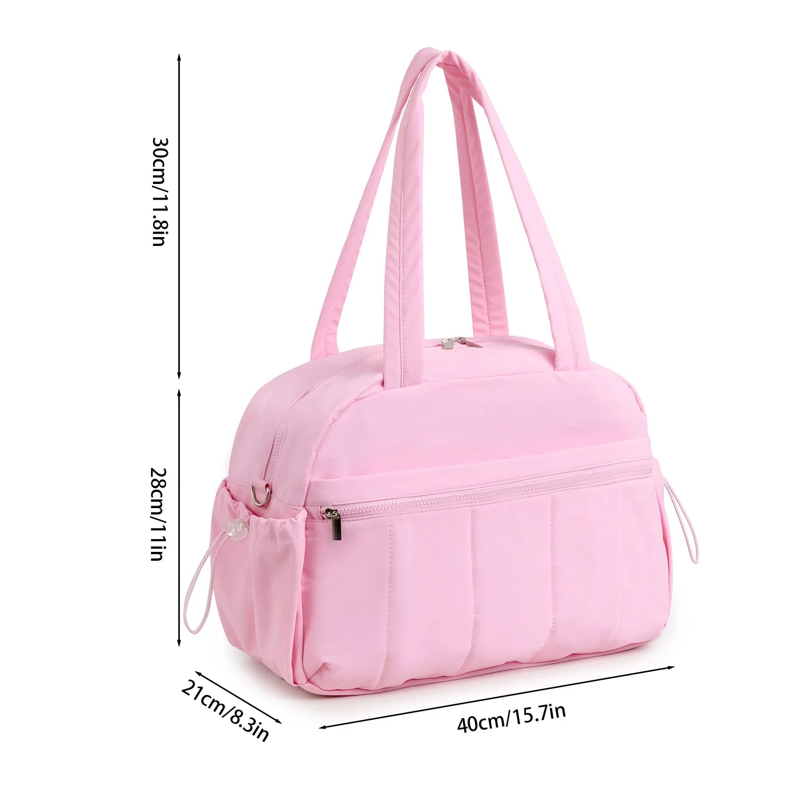 Waterproof Maternity Diaper Duffel Bag – Hand Luggage & Stroller Friendly