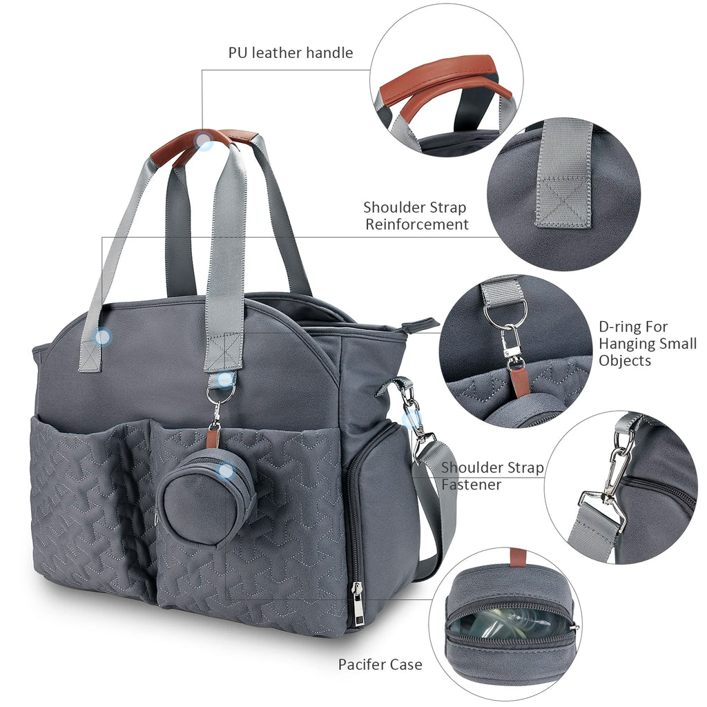 Mom & Dad Travel Bag – Diaper & Pump Tote