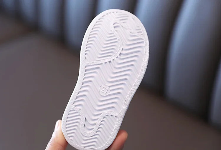 Kids’ Anti-Slip Sneakers – Soft Rubber Casual Shoes (21–30)