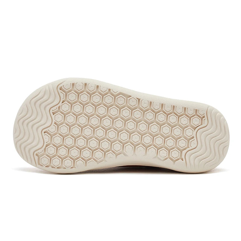 Kids Barefoot Sneakers – Lightweight Wide-Toe Hook & Loop Shoes