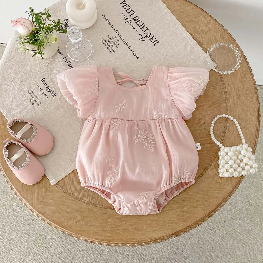 Baby Girl Summer Cotton Jumpsuit (0-2Y)