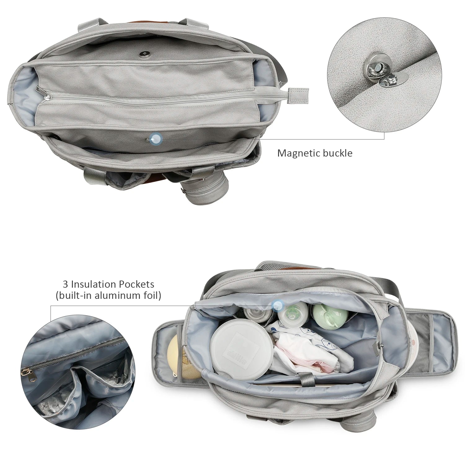 Mom & Dad Travel Bag – Diaper & Pump Tote