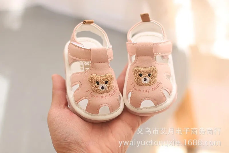 Baby Toddler Cartoon Sandals (0–2 Years)