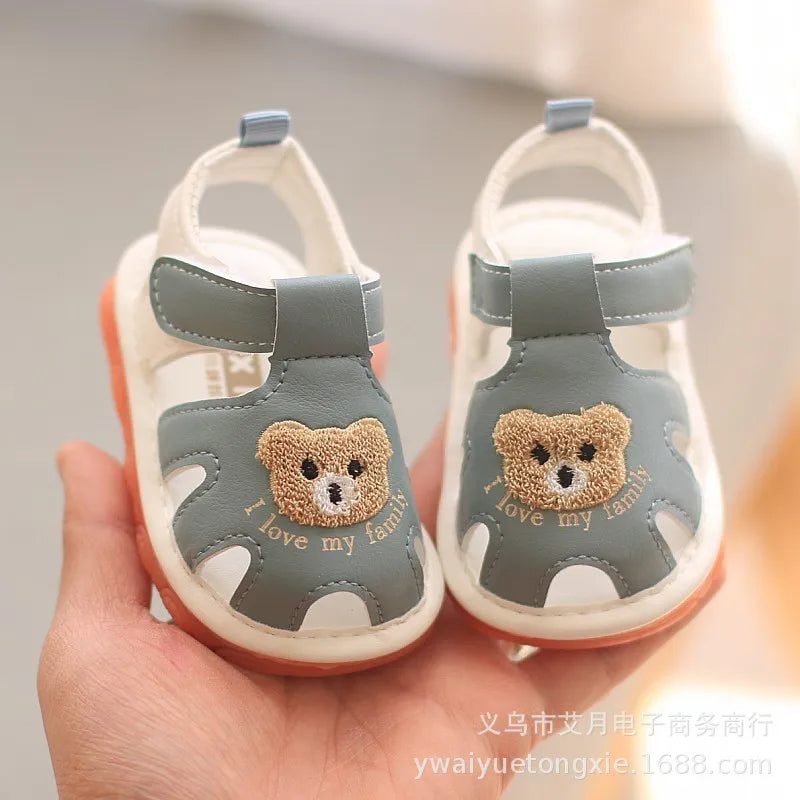 Baby Toddler Cartoon Sandals (0–2 Years)