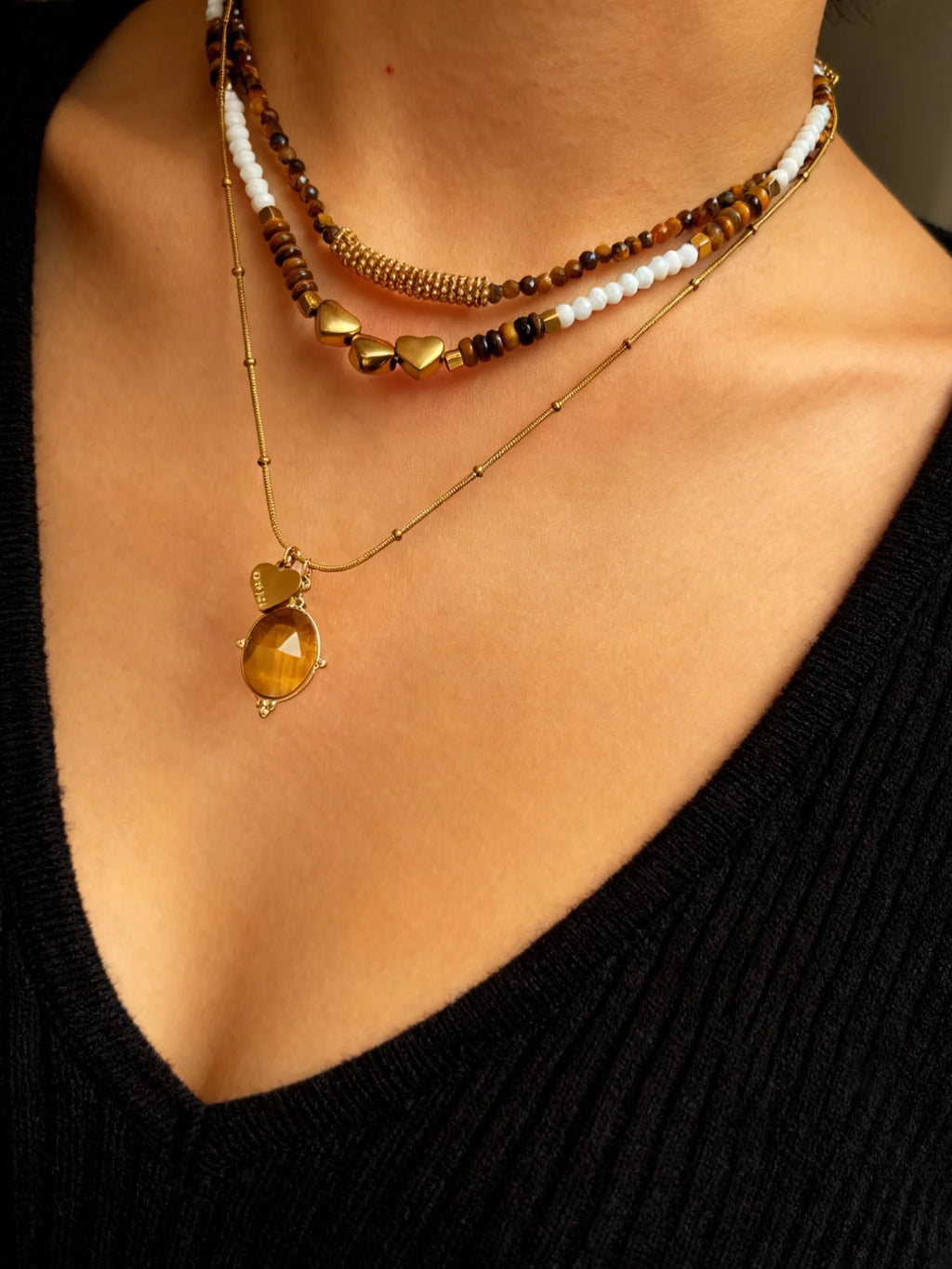 Peri Sbox Bohemian Beaded Choker Necklace