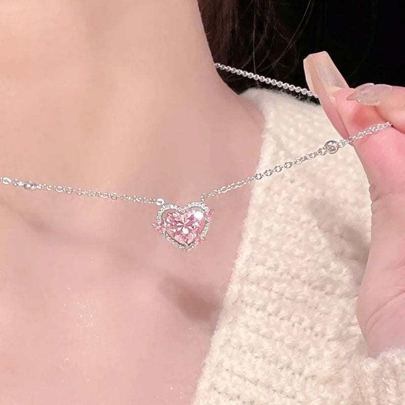 New 925 Sterling Silver Luxury Zircon