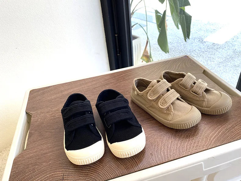 Toddler Kids Retro Canvas Sneakers