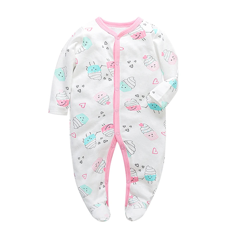 Newborn Footed Pajamas Girl and Boy