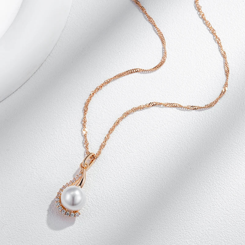 Kinel Luxury 585 Rose Gold Color