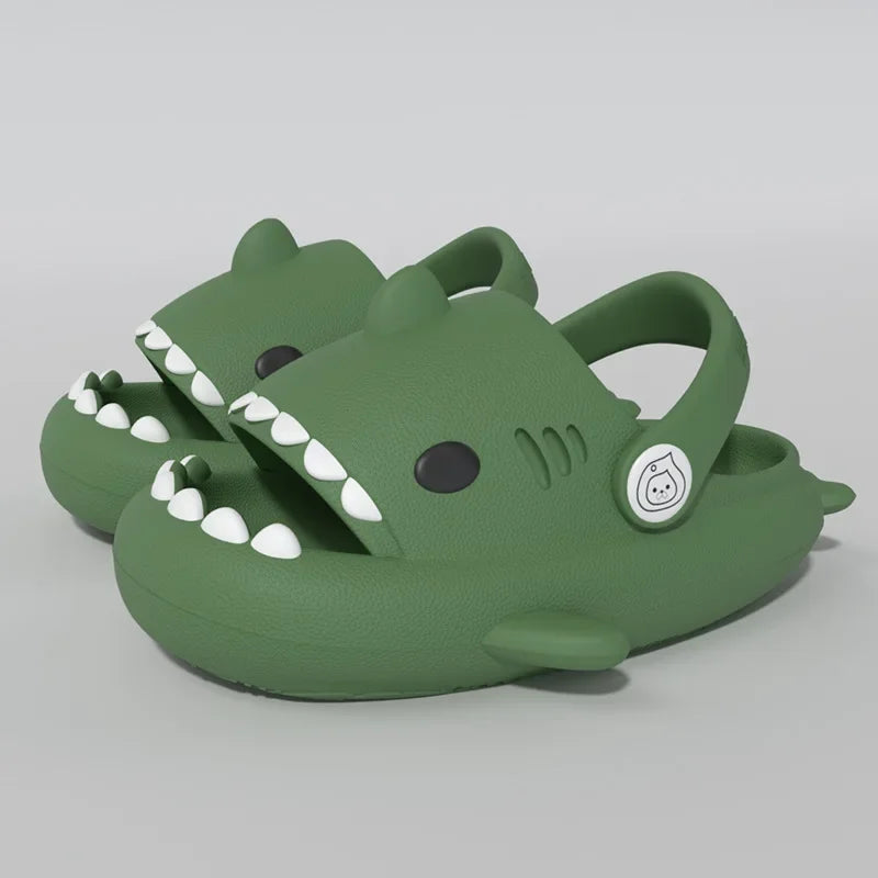 Kids Shark Sandals – Summer Beach Slippers for Boys & Girls