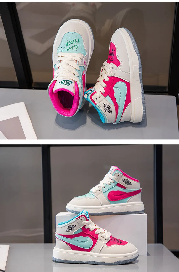 Kids Four-Season Sneakers – Boys & Girls Casual Sports Shoes