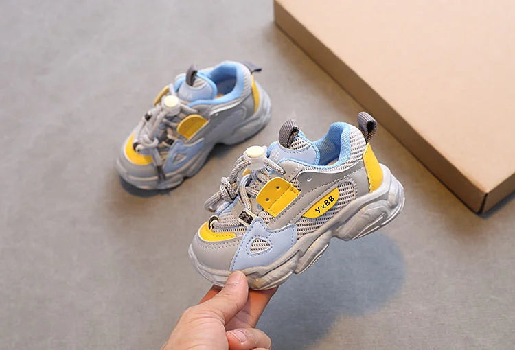 Baby & Toddler Sneakers – Breathable Non-Slip Casual Sport Shoes
