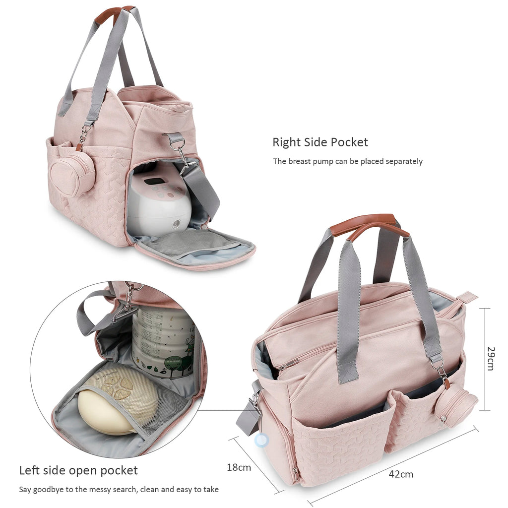 Mom & Dad Travel Bag – Diaper & Pump Tote