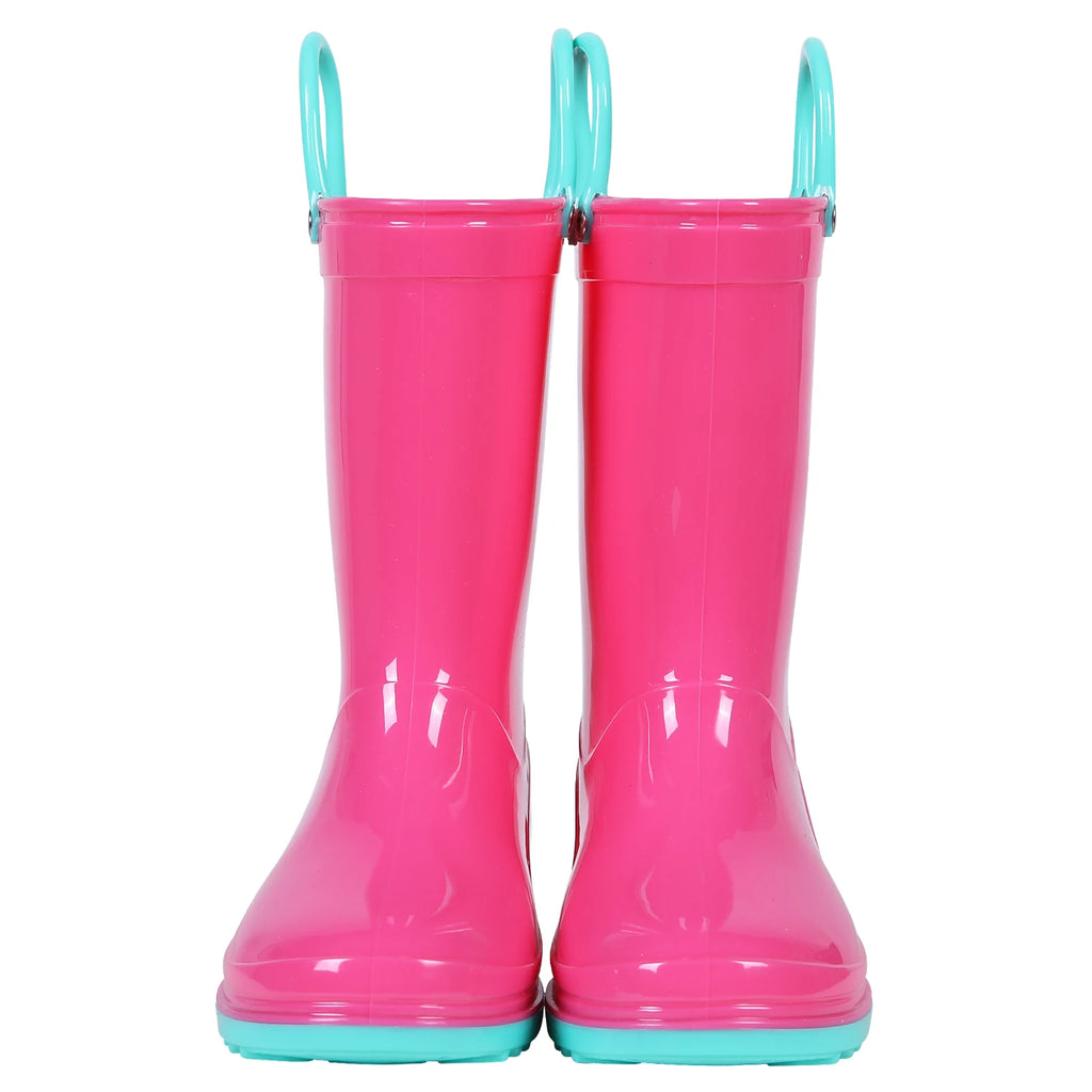 Kids Waterproof Rain Boots – Non-Slip Outdoor Rubber Shoes