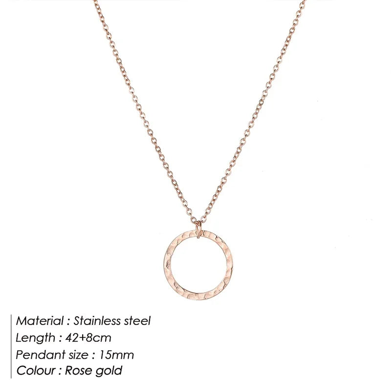 EManco Genuine Classic Necklace Design Round