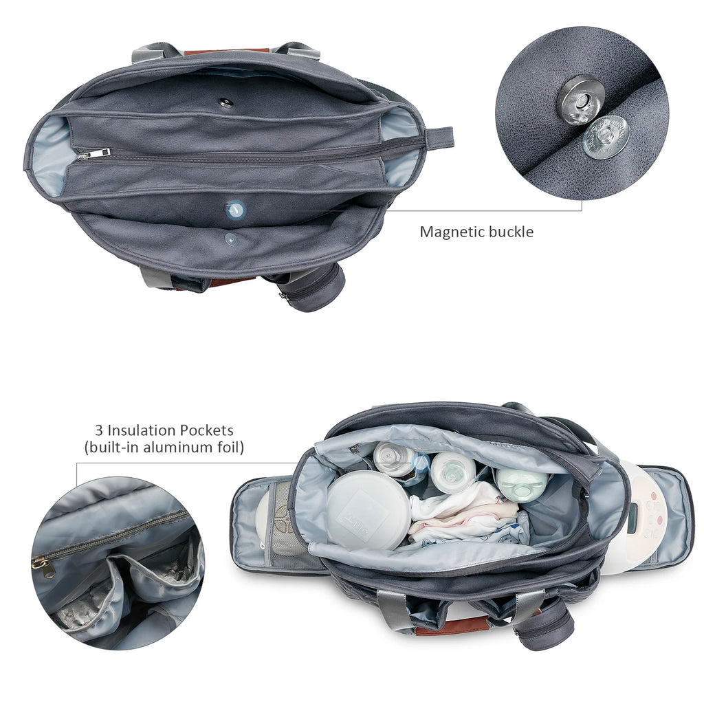 Mom & Dad Travel Bag – Diaper & Pump Tote