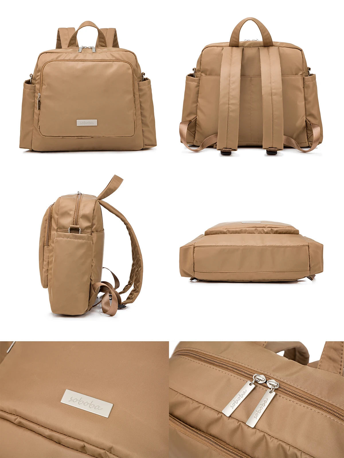 Fashion Mommy Diaper Backpack – Large Capacity, Waterproof, Multi-Functional Nappy Bag for Travel
