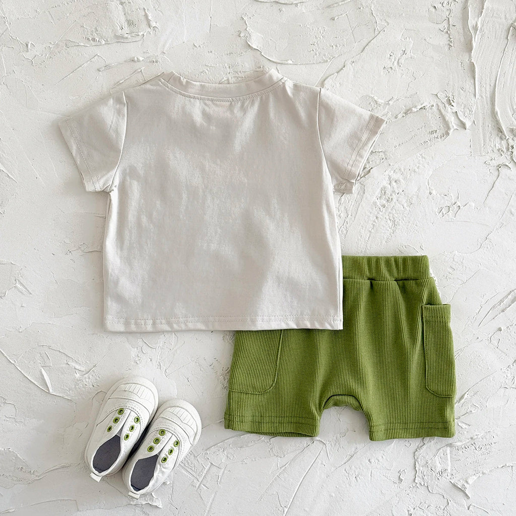 2Pcs Casual Newborn Set