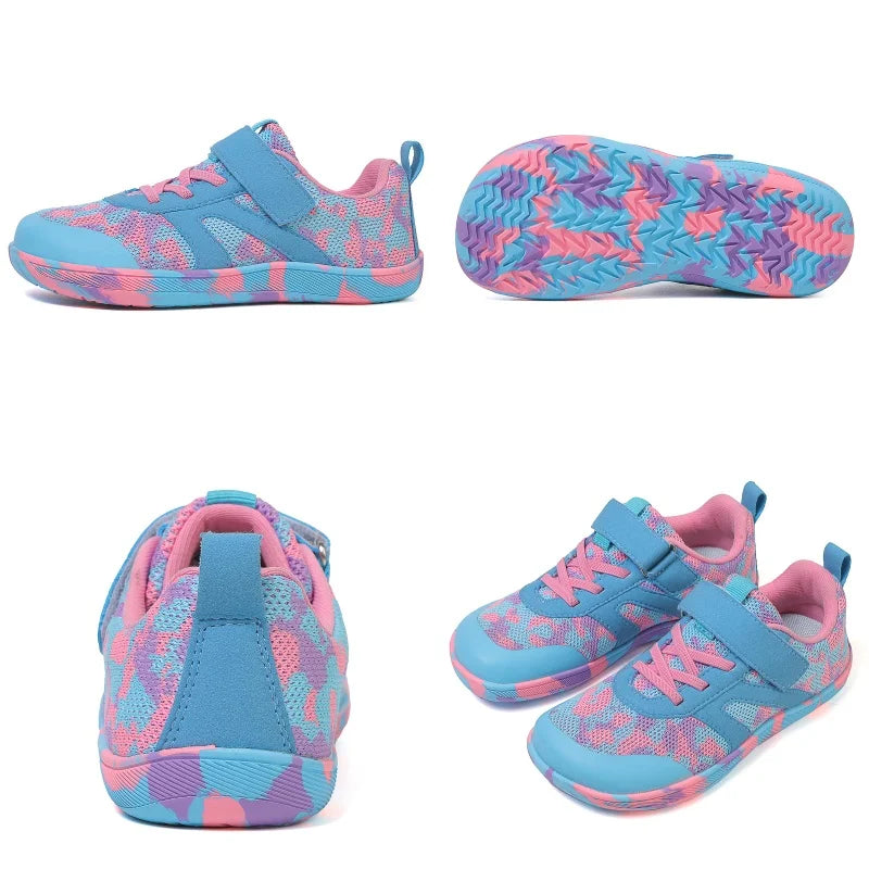 Kids’ Minimalist Barefoot Sneakers – Wide, Zero Drop
