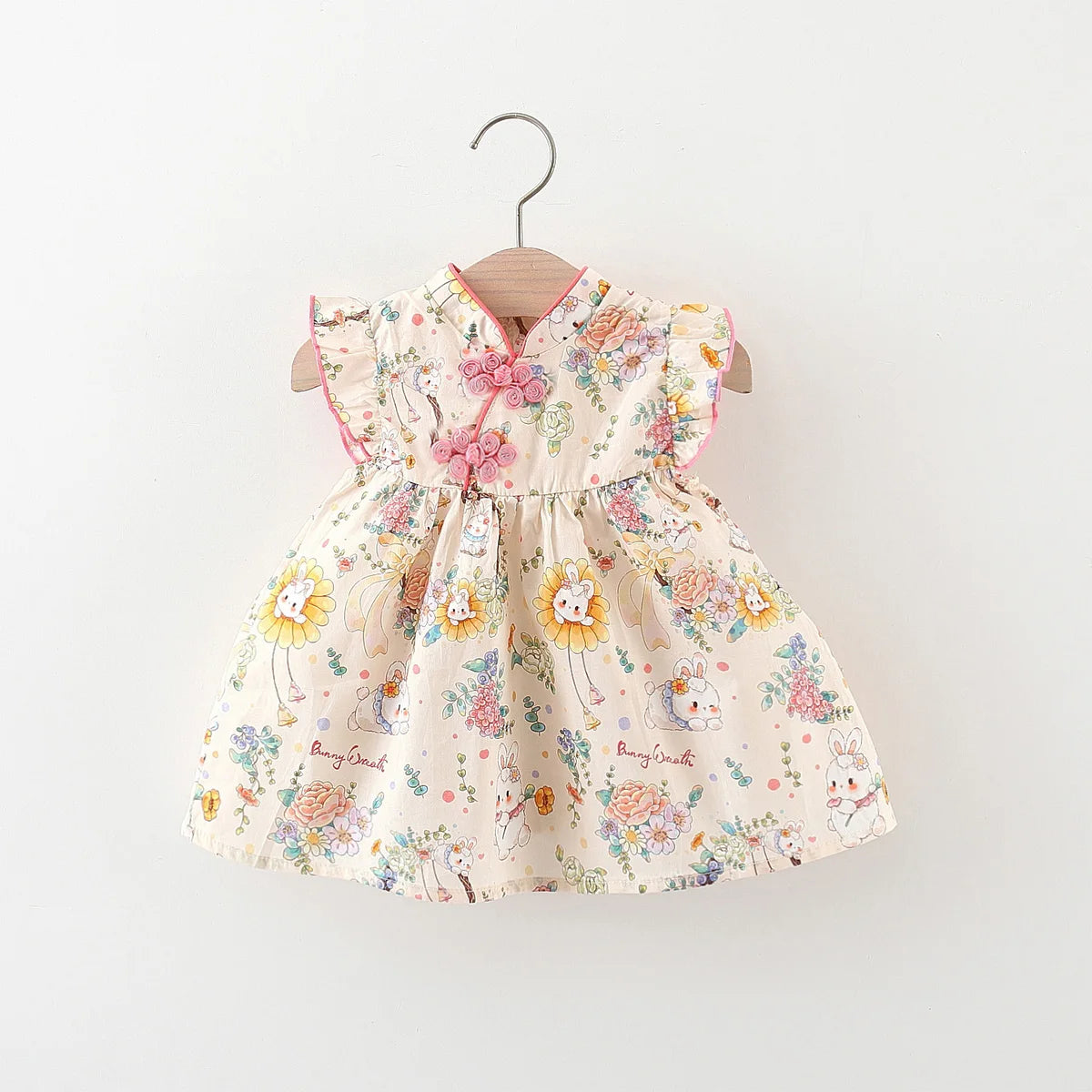 Baby Girl Summer Rabbit Dress (80-120cm)