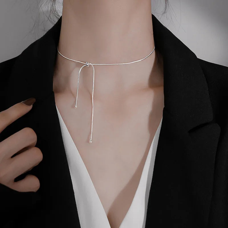 925 Sterling Silver Neck Snake Chain