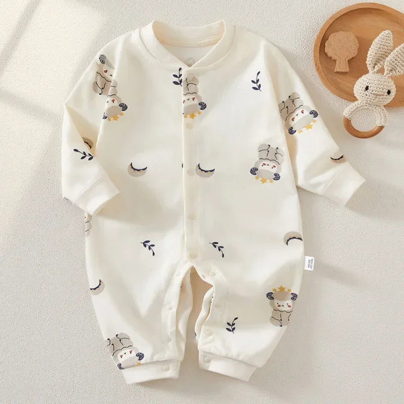 Autumn Baby Cotton Romper