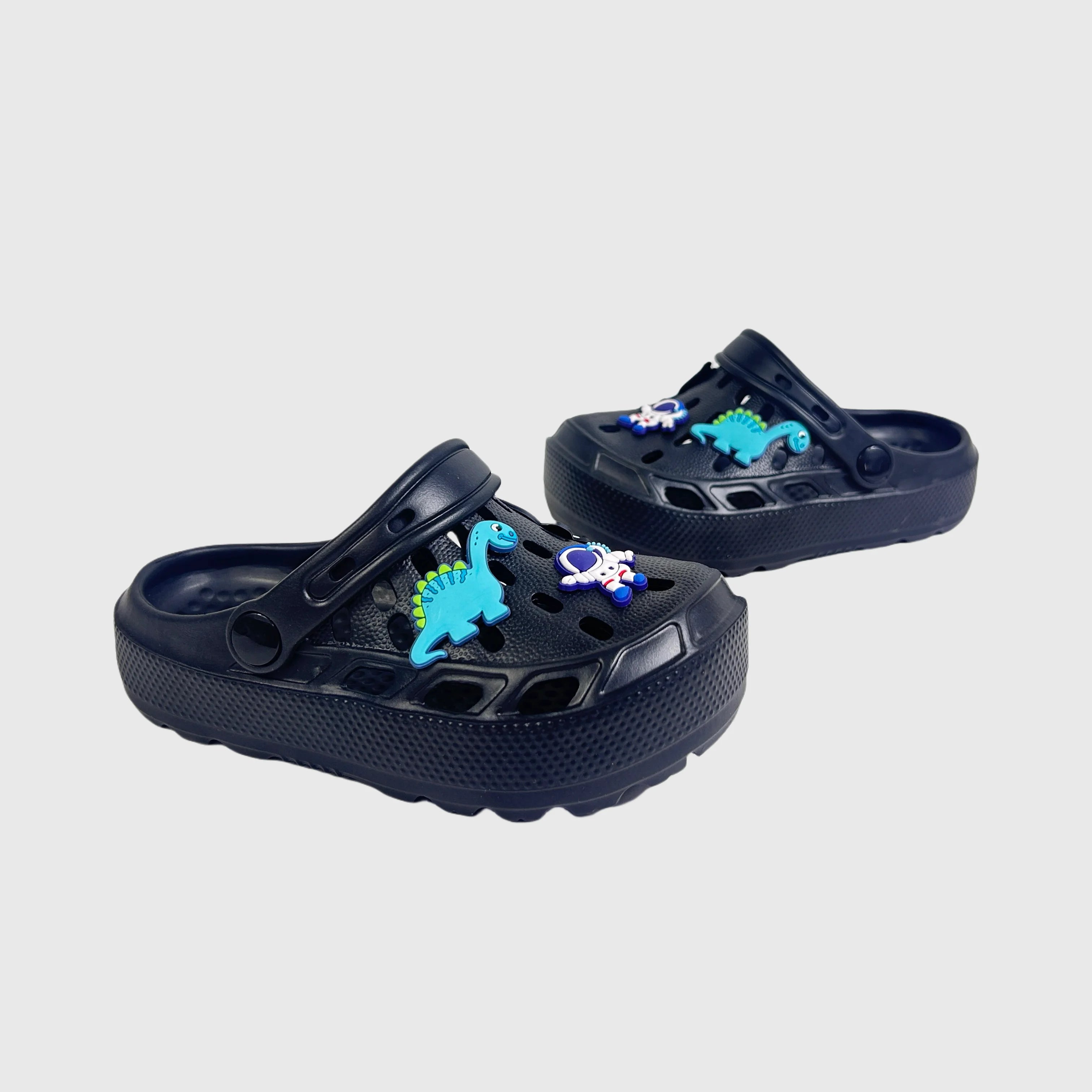 Kids Cartoon Dinosaur Sandals – Thick-Soled Breathable Summer Shoes
