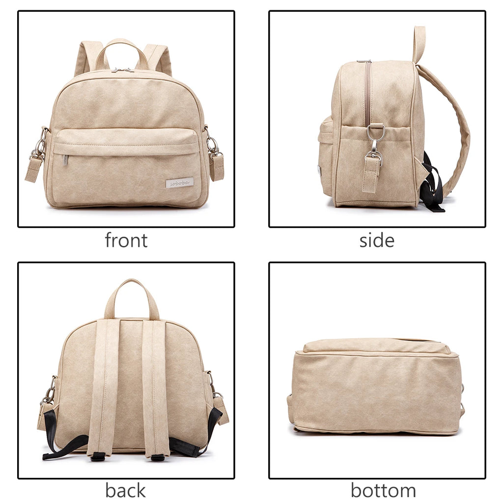 Waterproof Diaper Backpack for Newborns – Lightweight & Portable Mommy Bag