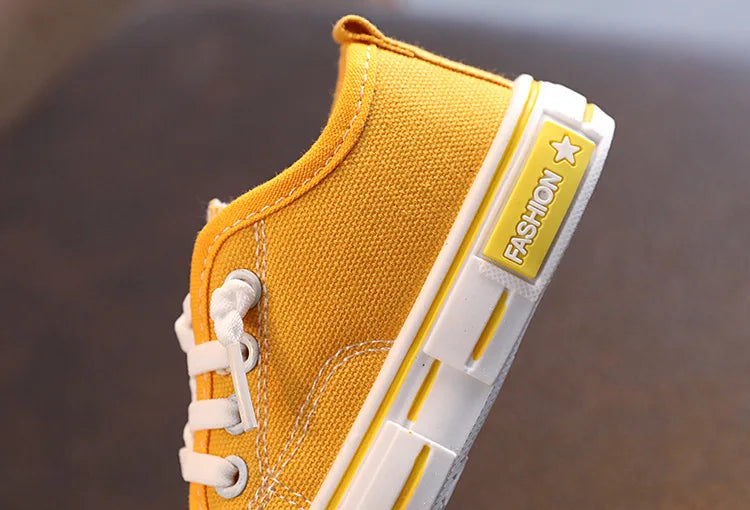 Kids’ Canvas Shoes – Breathable Casual Sneakers