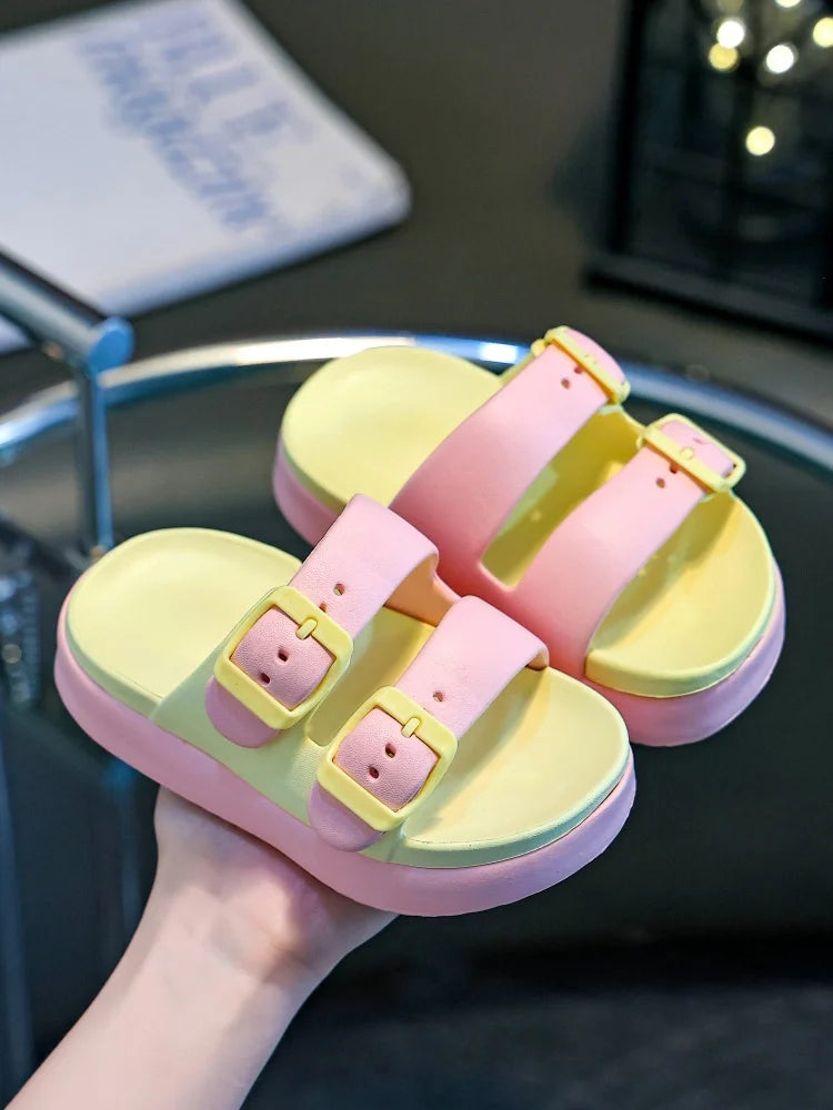 Kids’ Soft Sole Slippers – Comfortable Summer Shoes