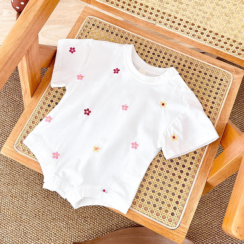 Jumpsuit Cotton Infant Bodysuit Girls  0-18M