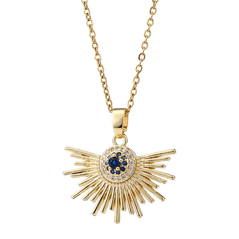 Personality Retro Devil Eye Zircon