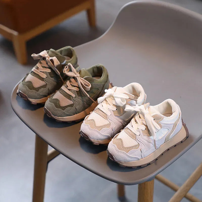 Kids Breathable Sport Sneakers – Soft Casual Shoes for Toddlers & Infants
