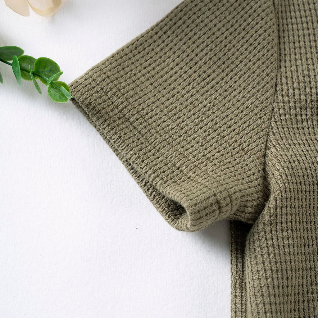 Cute Bear Short Sleeve & Breathable Shorts 2pcs Comfortable