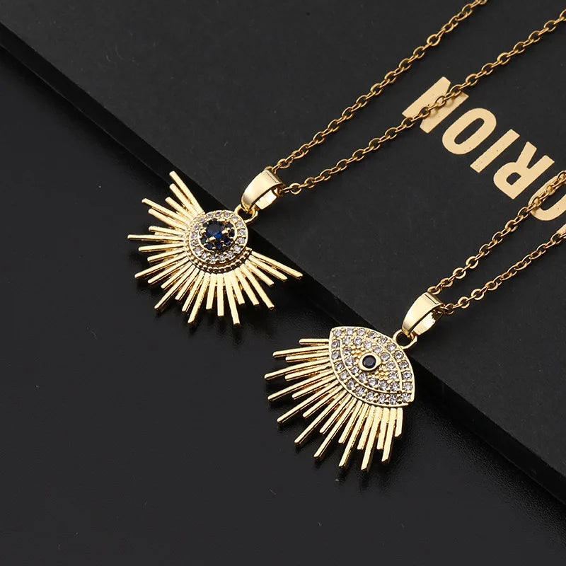 Personality Retro Devil Eye Zircon