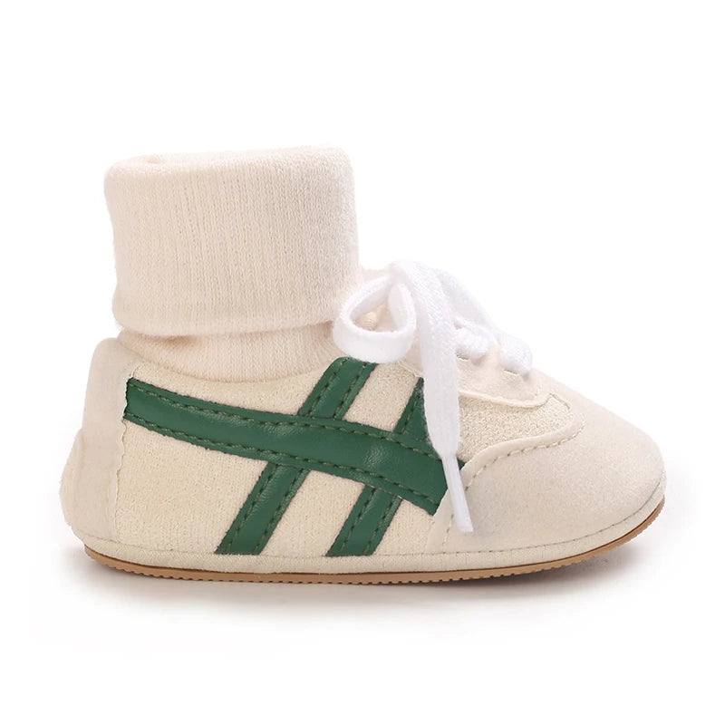 Baby Soft Cotton Shoes – Warm Ankle Sneakers for Toddlers & Newborns