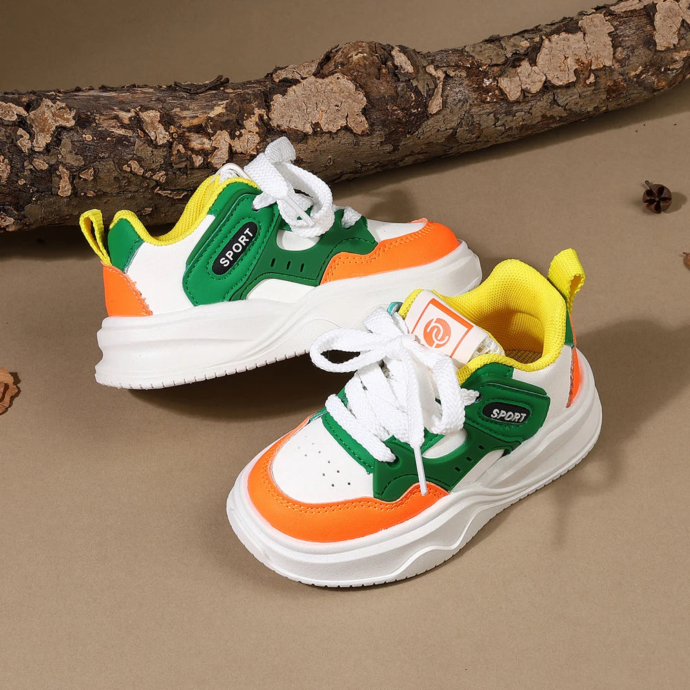 Kids’ Spring Sneakers – Soft Sole, Breathable Sports Shoes
