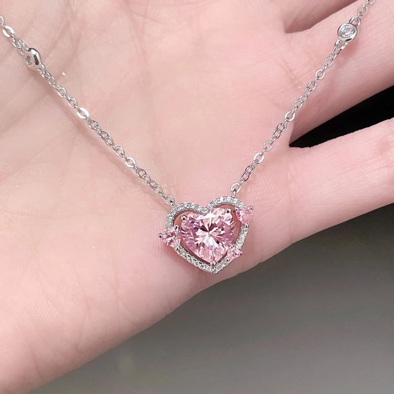 New 925 Sterling Silver Luxury Zircon