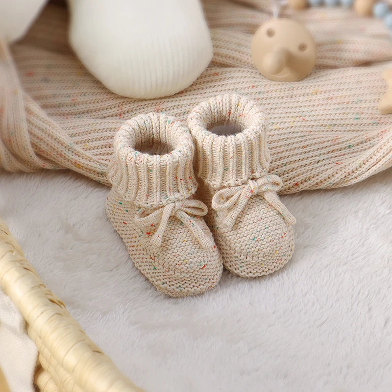 Baby First-Step Knit Shoes – Soft Sole Non-Slip Prowlers