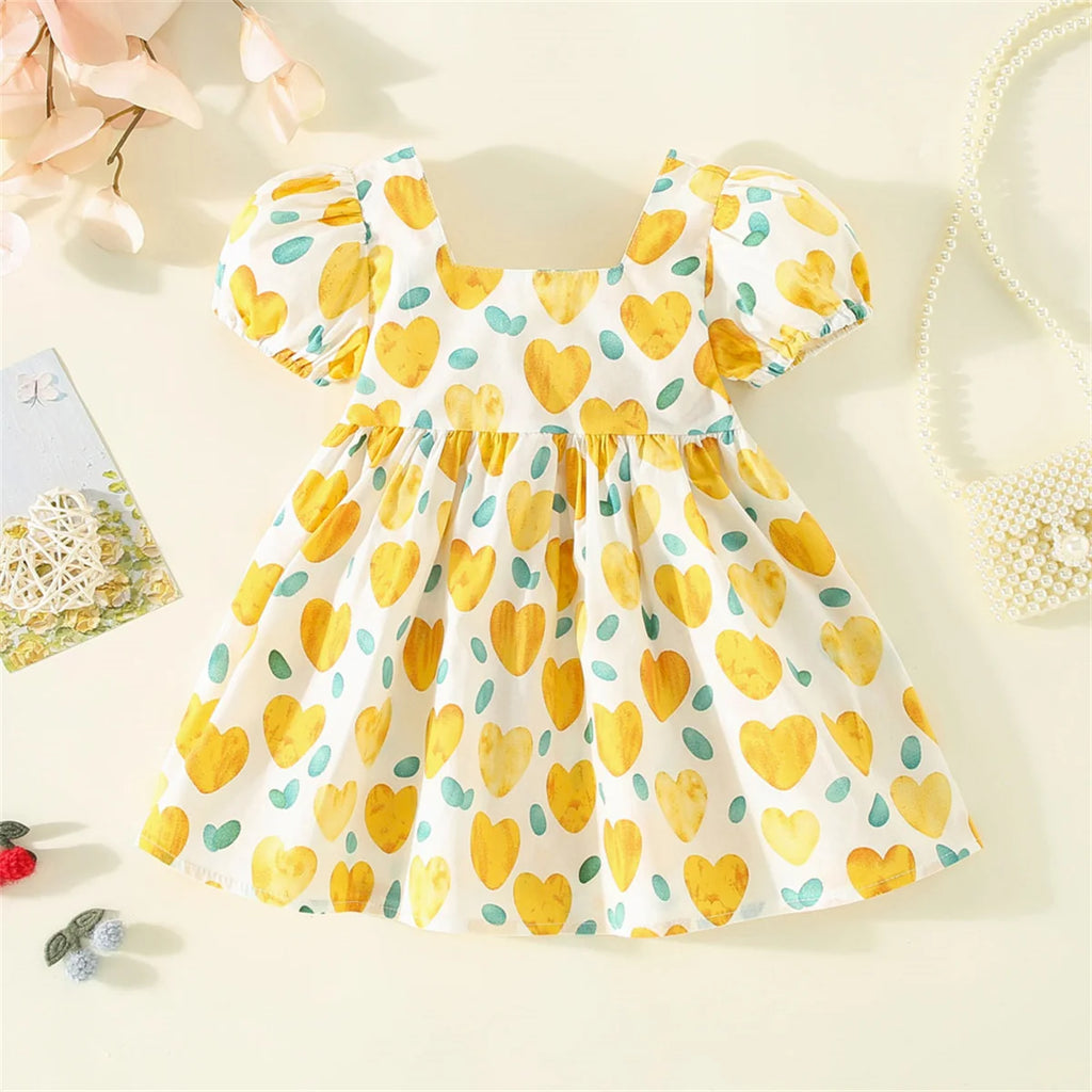Baby Girl Summer Bow Dress (0-3Y)