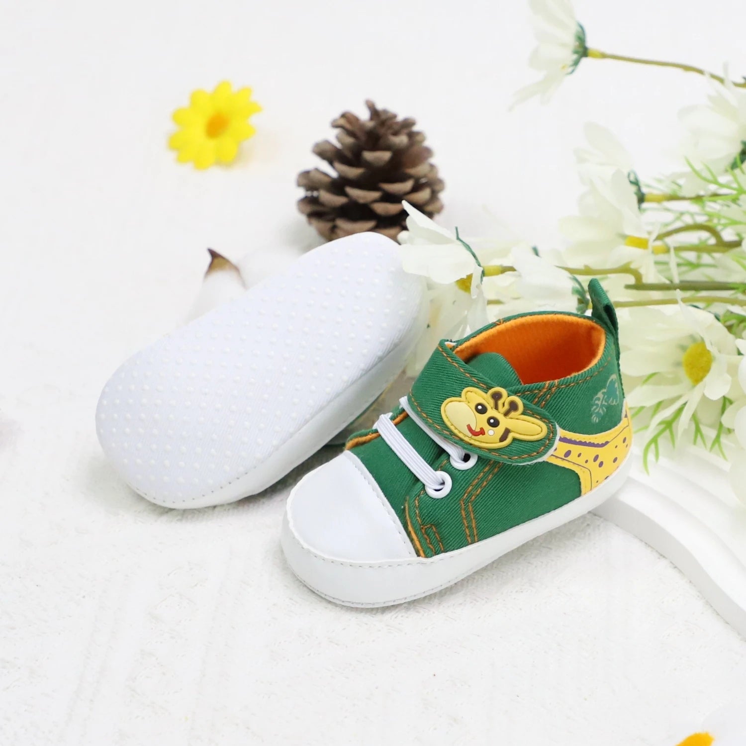 Cute Cartoon Comfortable Sneakers For Baby Boys