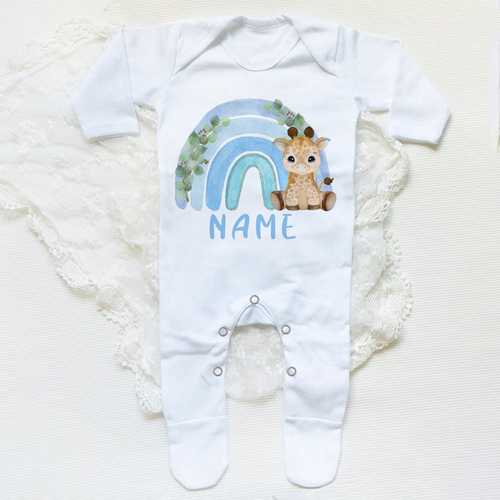 Custom Name Infant Sleepsuit
