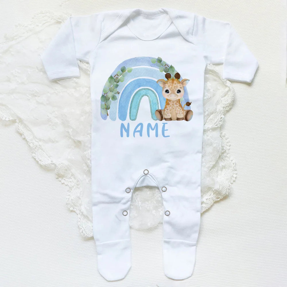 Custom Name Infant Sleepsuit