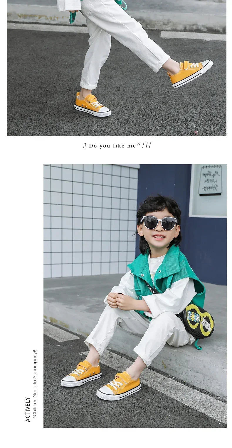Kids Canvas Sneakers