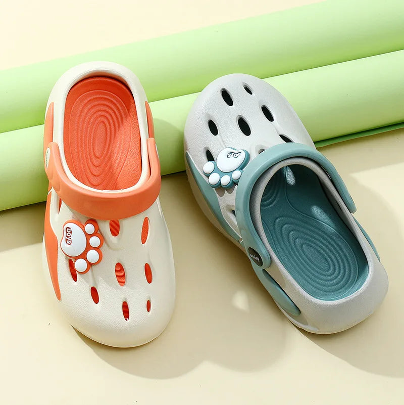 Kids  Chunky Platform Sandals – Thick Sole EVA Non-Slip Shoes