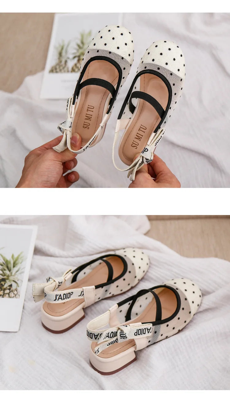 Girls’ Leather Dance Shoes