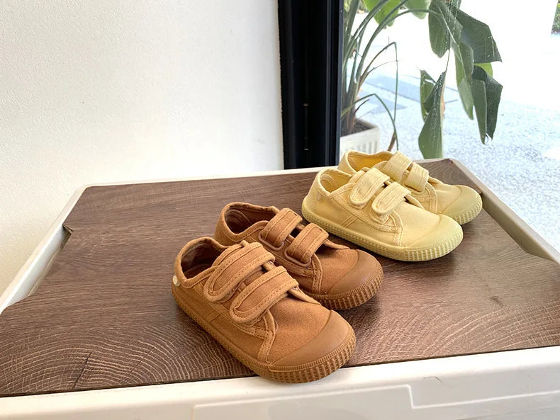 Toddler Kids Retro Canvas Sneakers