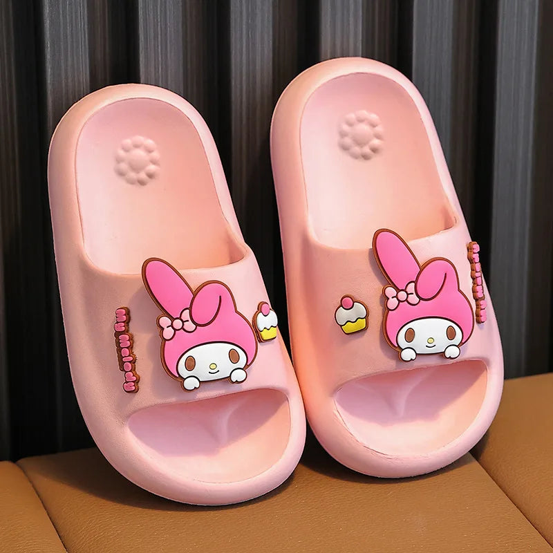 Cute Minions Kids EVA Slippers – Non-slip Indoor & Outdoor Sandals