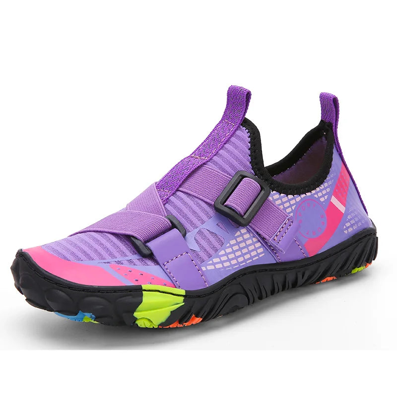 Kids’ Fashion Sneakers – Breathable, Non-Slip Casual Shoes
